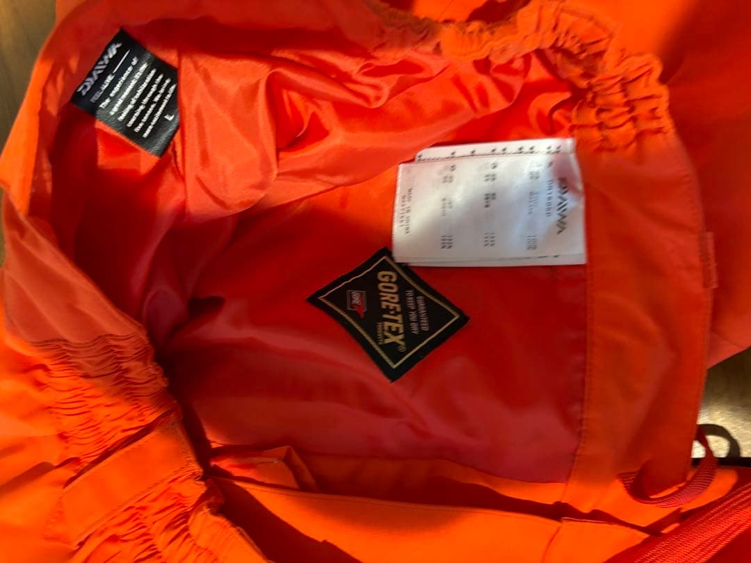 ダイワ　ゴアテックス　レインウェア上下セット