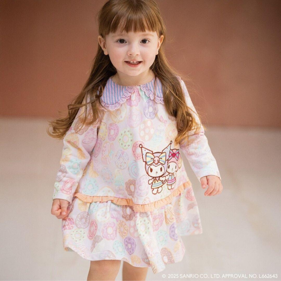 最終価格★新品・ベイビーチアー　マイメロ　クロミ　ドーナツワンピース120