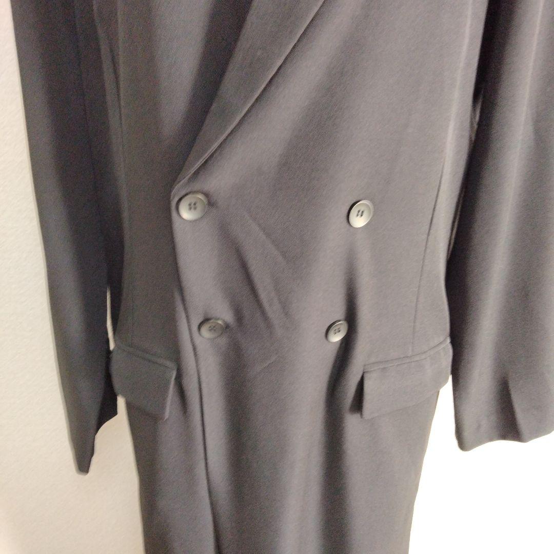 ダブルボタン オールインワン レディース ボトムス　ブラック