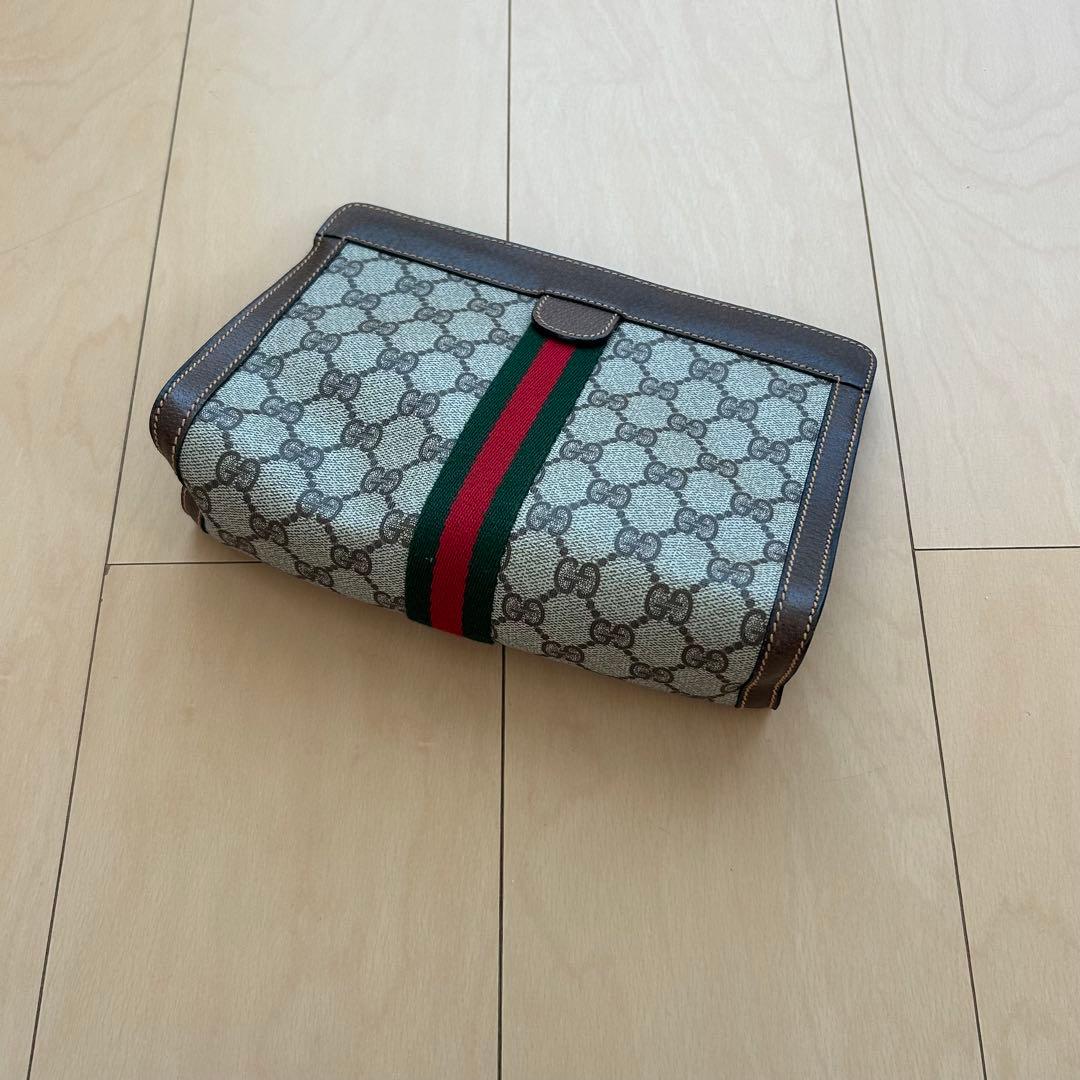GUCCI クラッチバッグ GGパターン