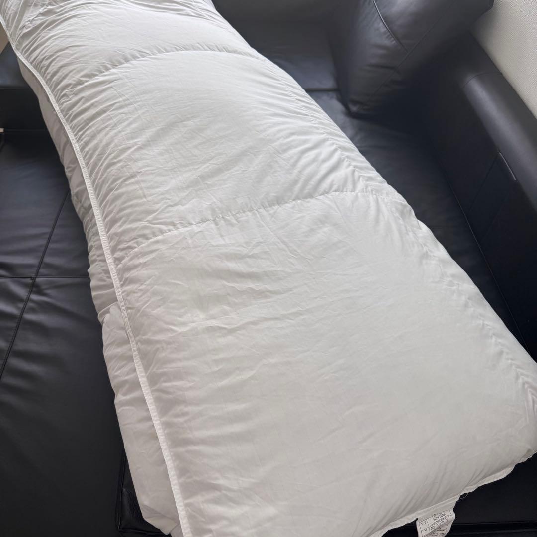 美品　無印良品　羽毛掛ふとん・二層式　クイーン　210x210cm 掛け布団