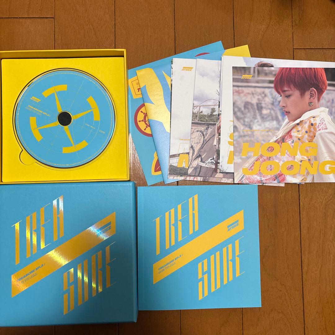 K-POP・アジア ateez treasure ep.3 : one to all