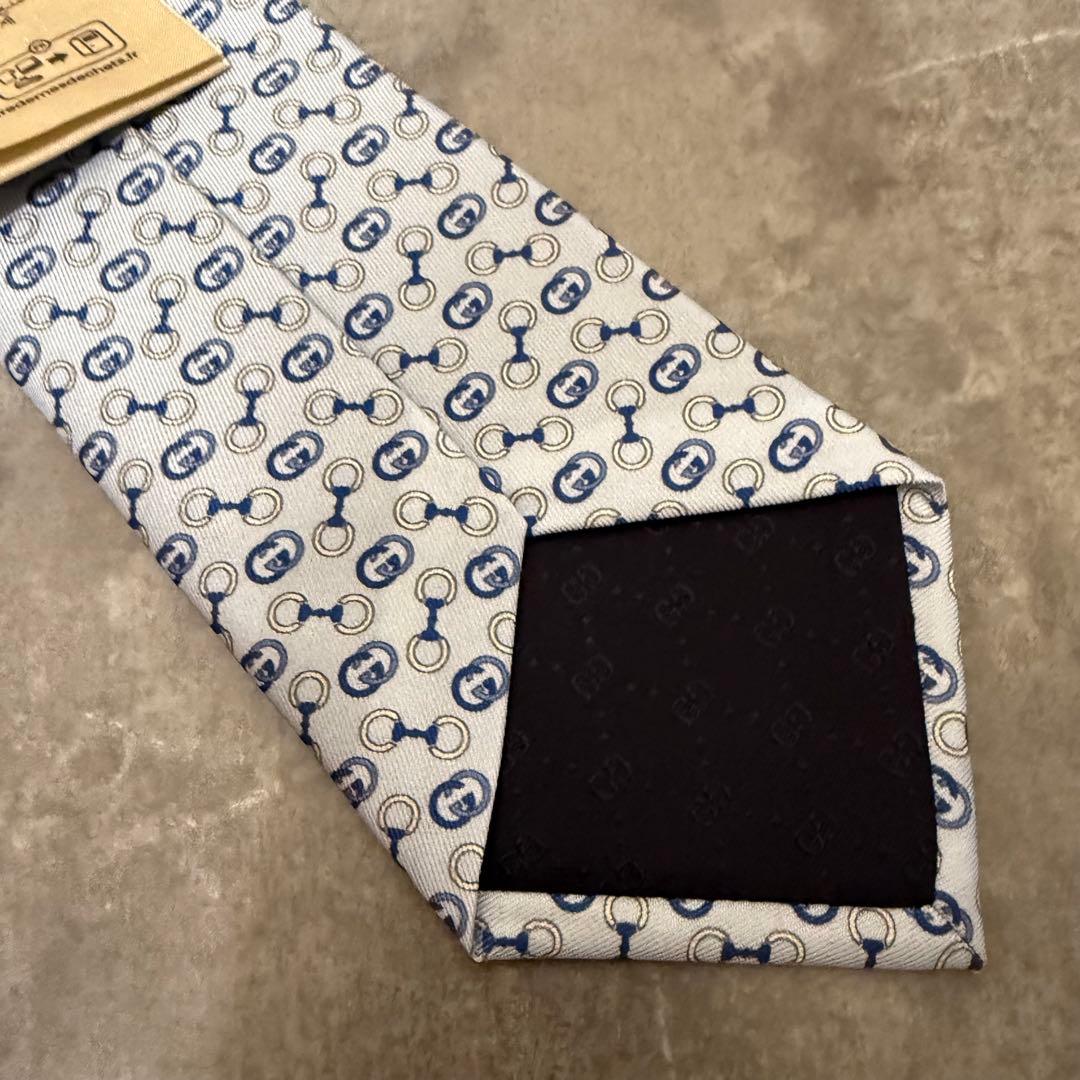 【✨新品未使用✨】 GUCCI グッチ ネクタイ GG柄 タグ付き 結婚式 現行