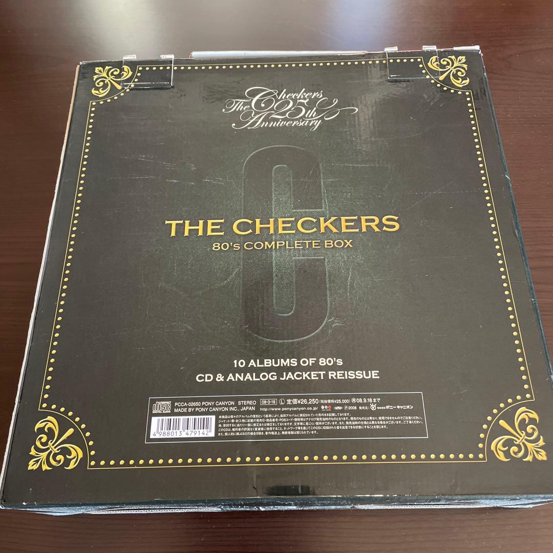 THE CHECKERS 80's COMPLETE BOX リマスター盤 CD