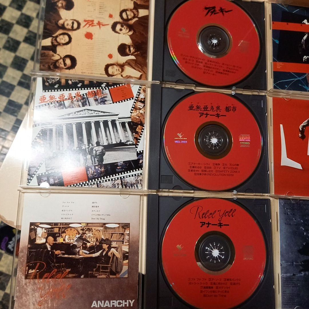 ANARCHY　アナーキー　CD　アルバム　6枚　セット　亜無亜危異