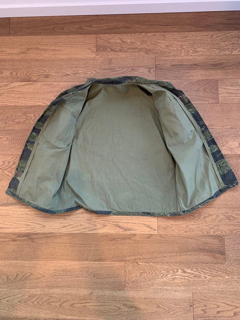 米軍ナム戦タイガーストライプ迷彩服上下セット