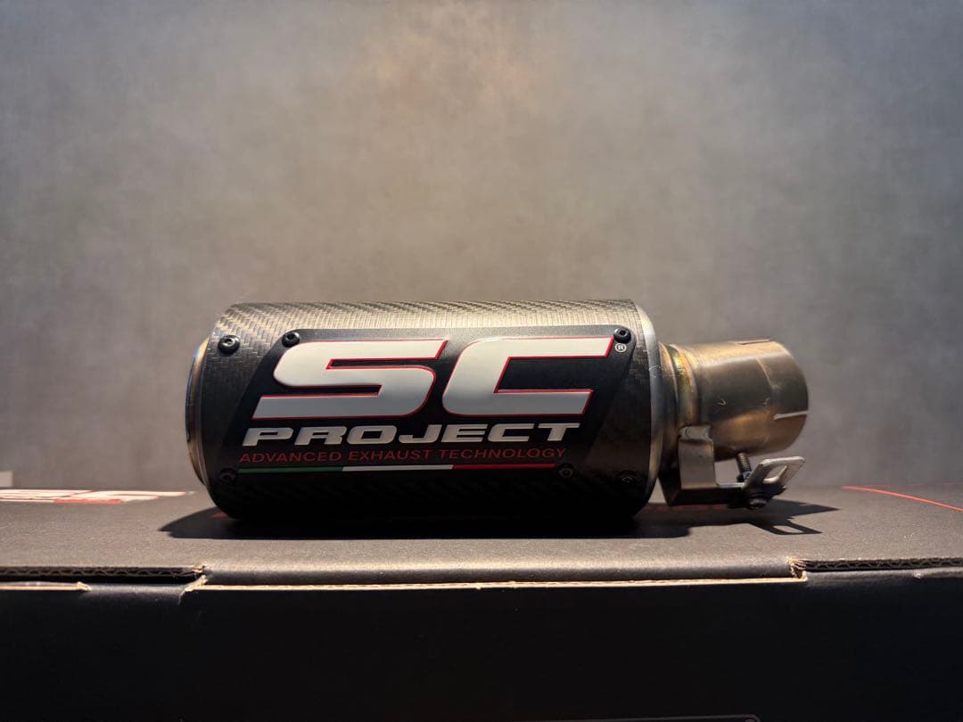 SCPROJECT CR-T スリップオンマフラー カーボン