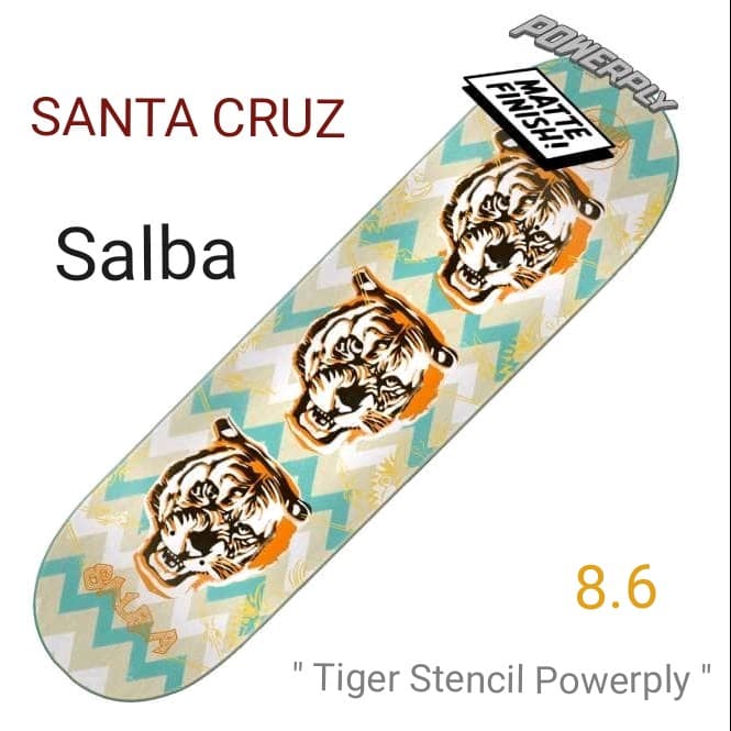 希少 レア✨ SANTA CRUZ サルバ Salbaモデル Tiger 8.6