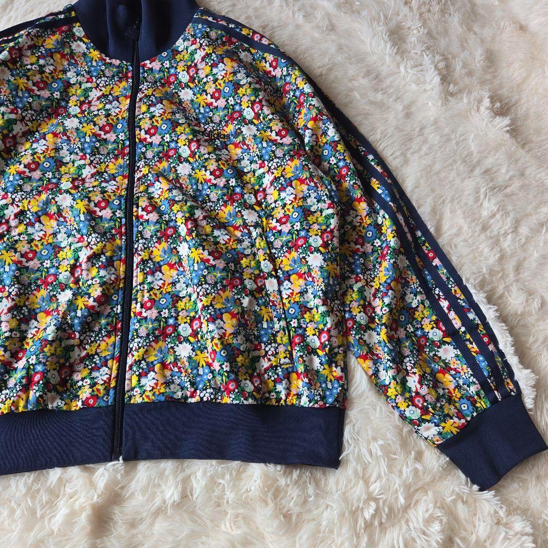 【新品未使用】LIBERTY LONDON フローラル トラックトップ 2XL