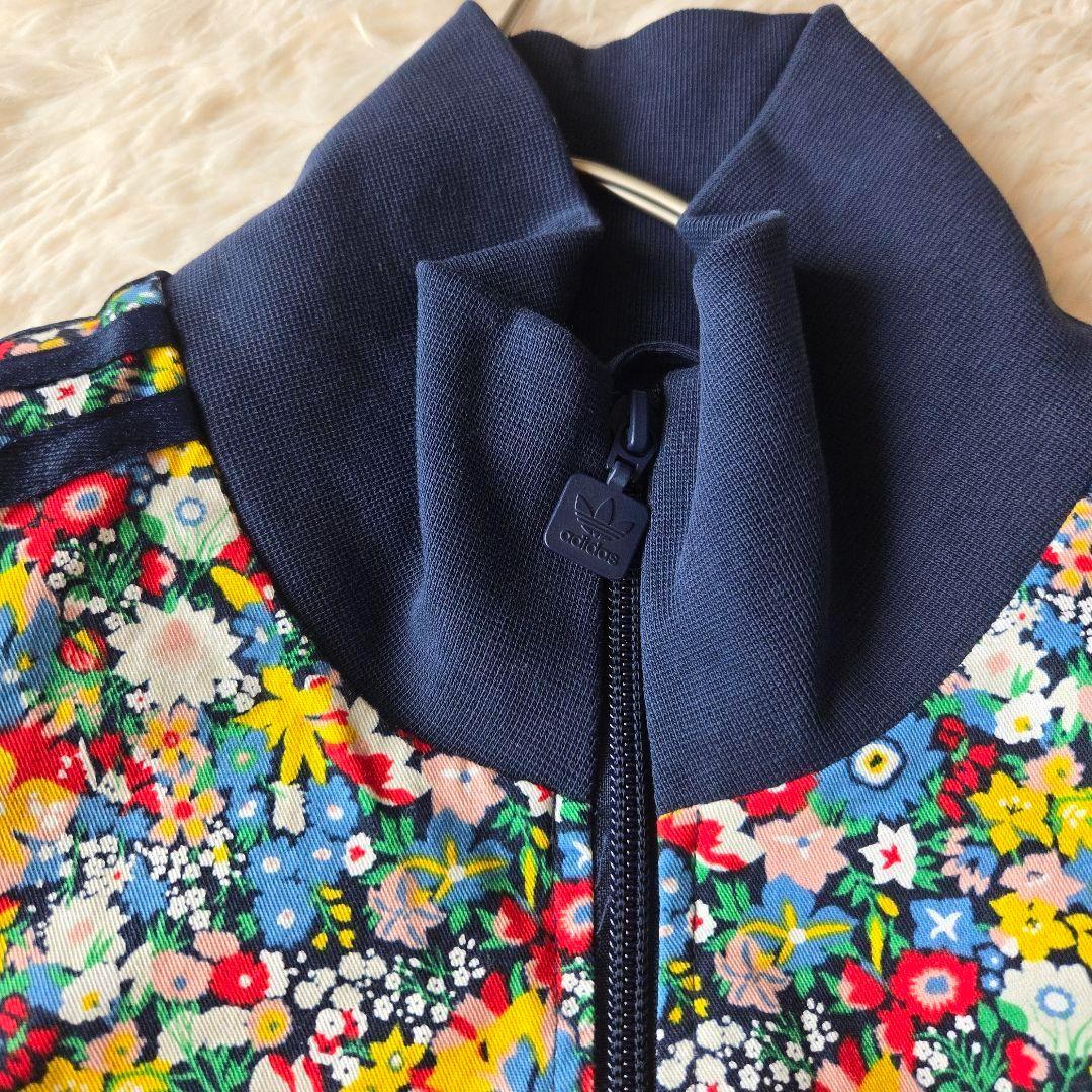 【新品未使用】LIBERTY LONDON フローラル トラックトップ 2XL