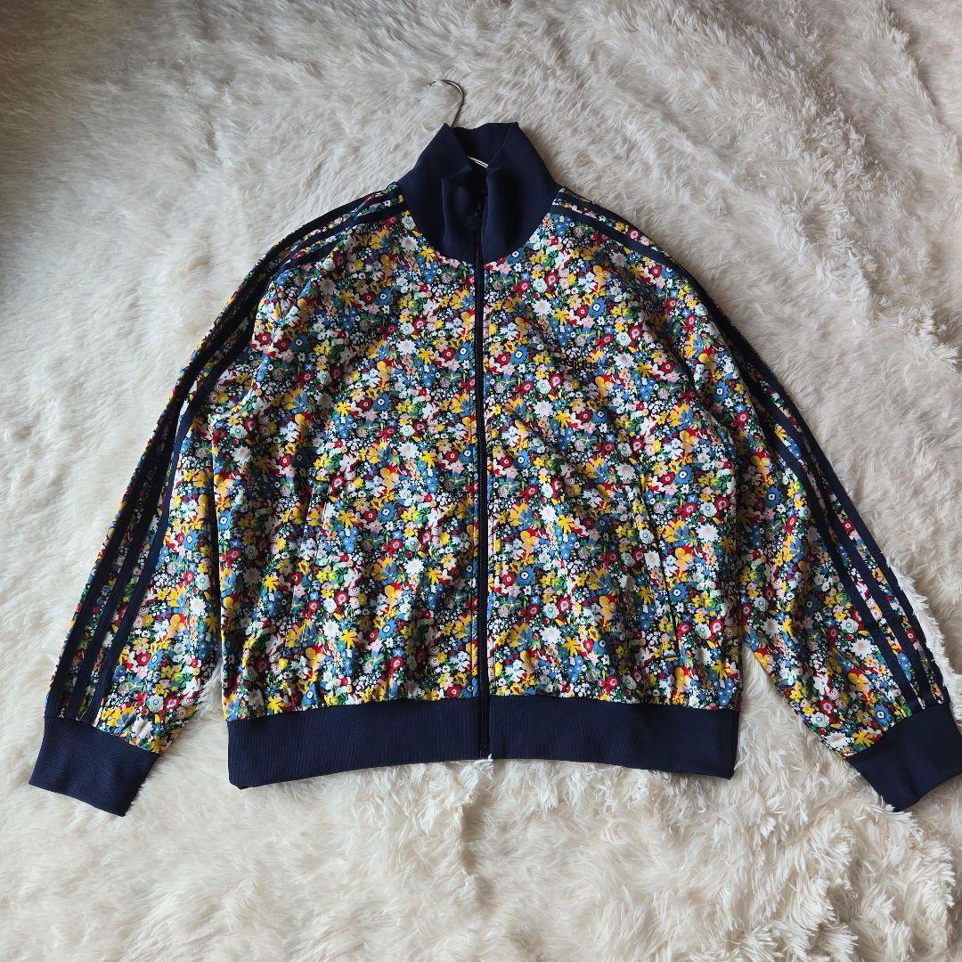 【新品未使用】LIBERTY LONDON フローラル トラックトップ 2XL