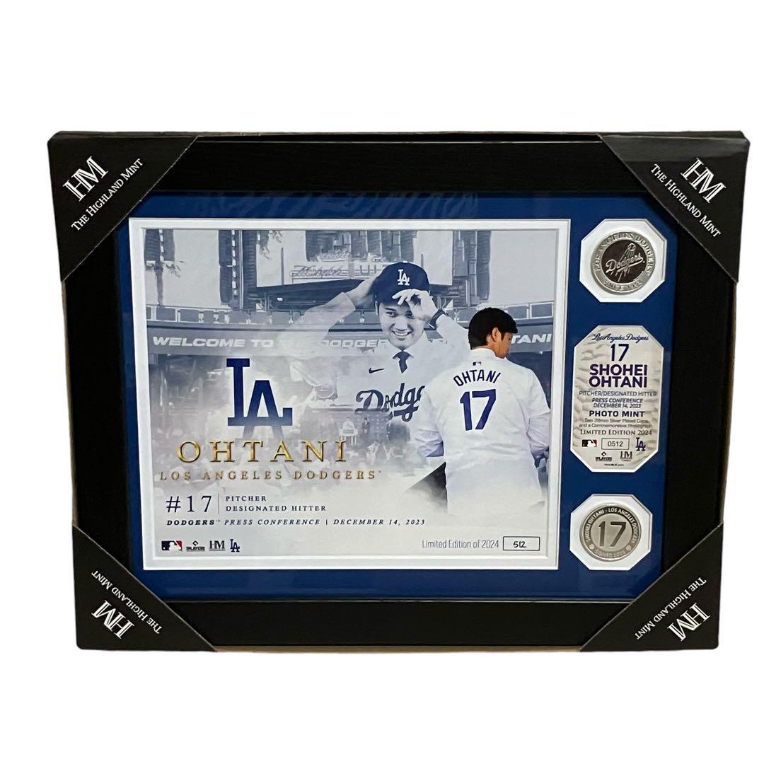☆【限定】ドジャース 大谷翔平 選手 移籍記念 ダブルフォトミント