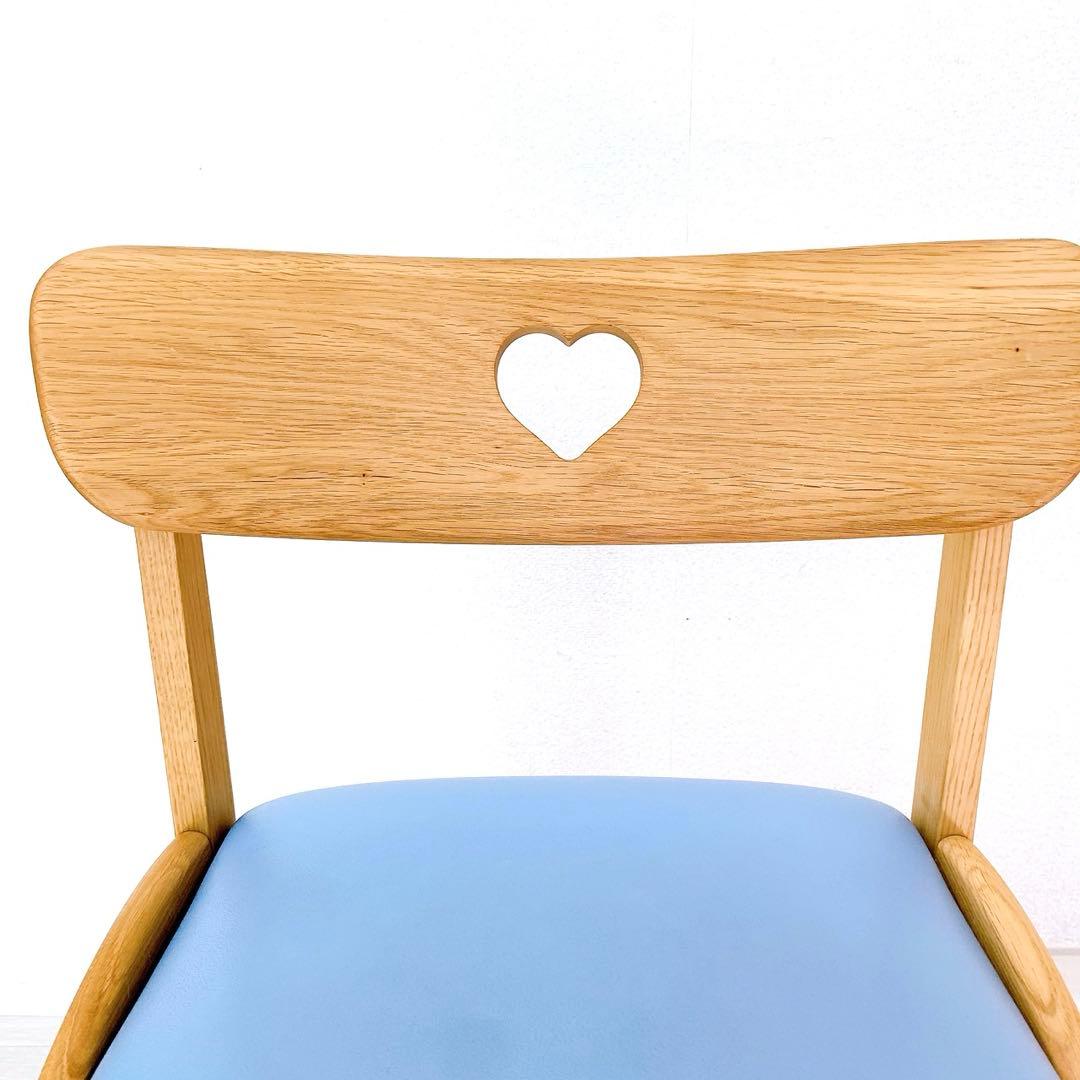 karimoku XT1801KE デスクチェア キャスター付き ハート型 学習