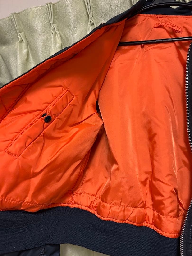 80〜90s ALPHA INDUSTRIES MA-1フライトジャケットUS製