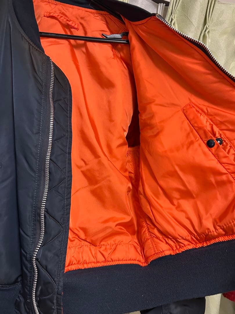 80〜90s ALPHA INDUSTRIES MA-1フライトジャケットUS製