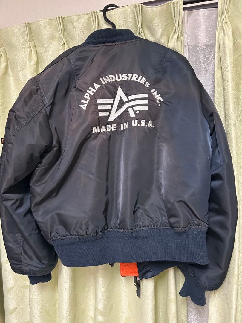 80〜90s ALPHA INDUSTRIES MA-1フライトジャケットUS製