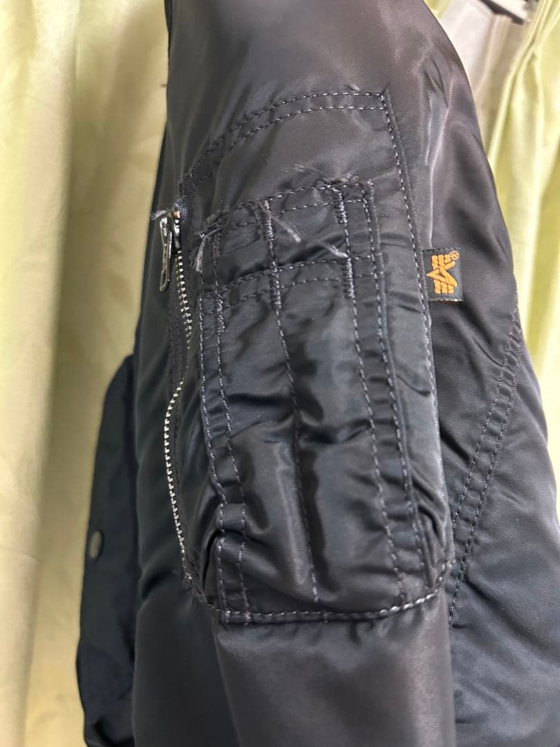 80〜90s ALPHA INDUSTRIES MA-1フライトジャケットUS製
