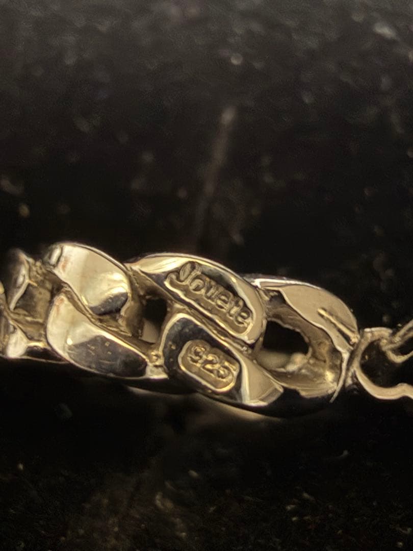 Jouete シルバー ツイスト チェーン フープピアス 両耳