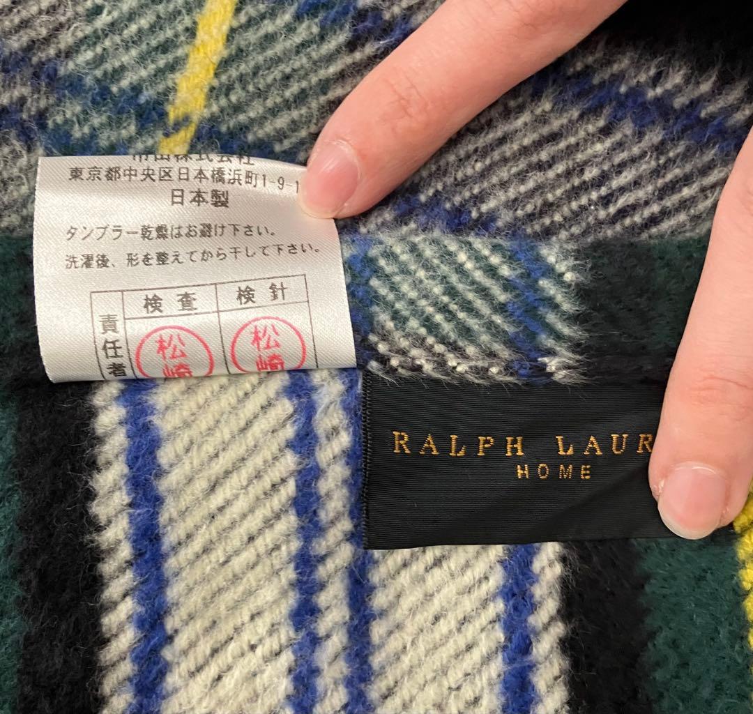 Ralph Laurenラルフ ローレン ブランケット 大判140x200cm