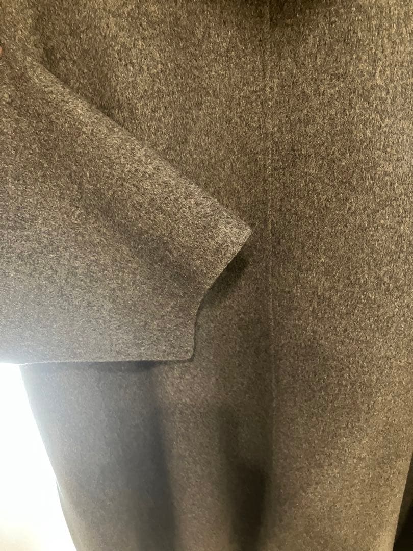 ルシェルブルー フードコート オーバーコート　コート　グレー