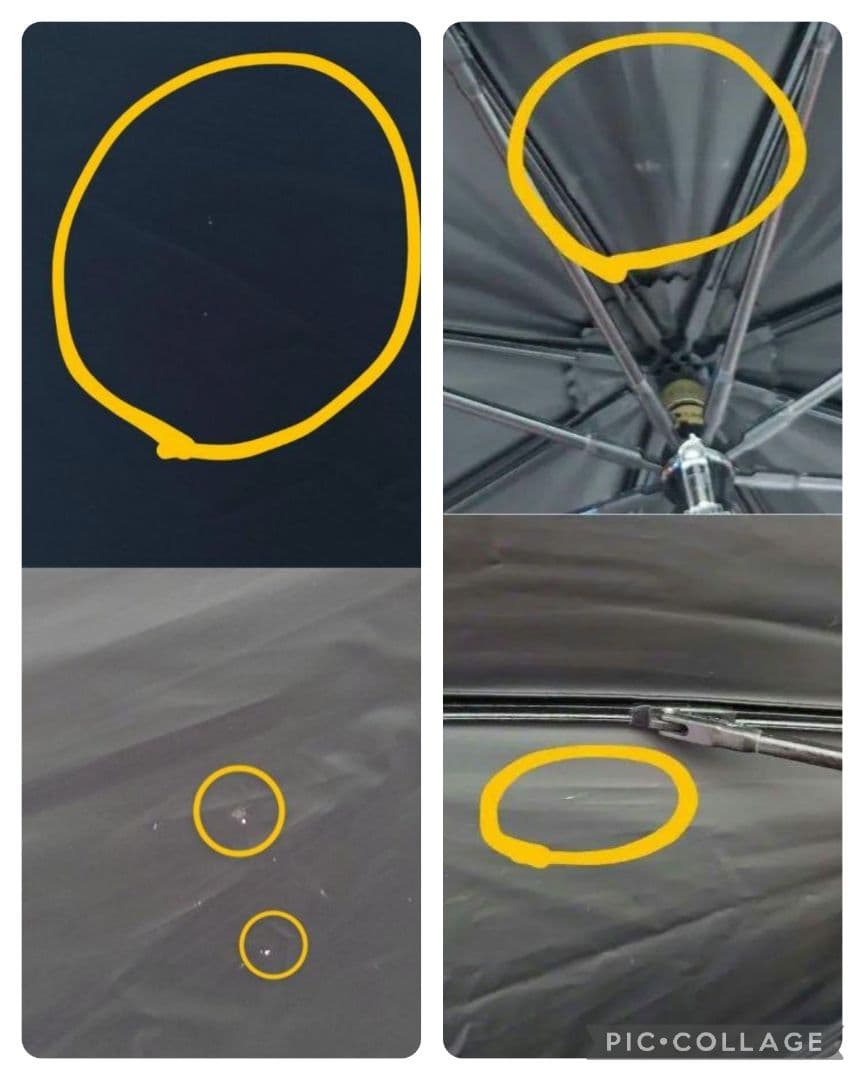 9/20迄値下げ❗芦屋ロサブラン＊晴雨兼用 完全遮光100％ 50cm ブラック