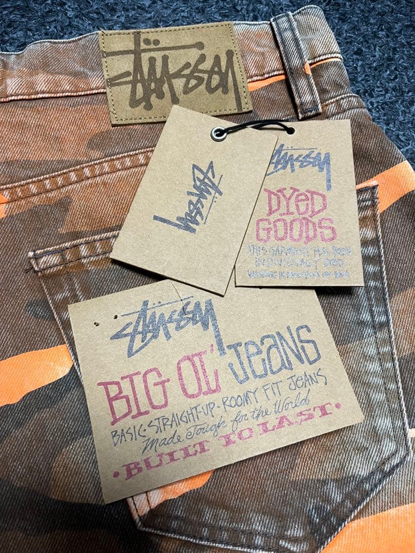 【値下げ交渉可能】stussy Spray Dye Big Ol Shorts