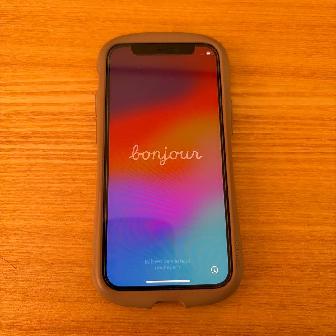 Apple iPhone 12mini 本体 ifaceケース付