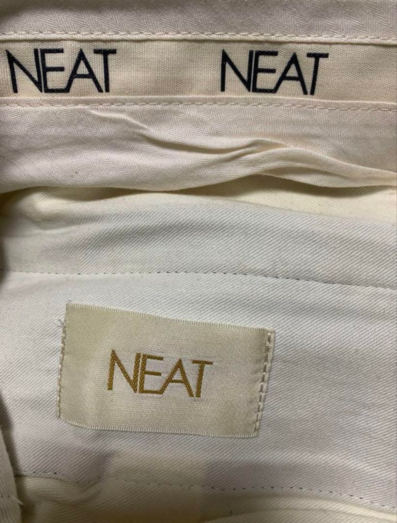 ニートNEAT NOMAD モールスキン 2タックパンツ テーパード オリーブ