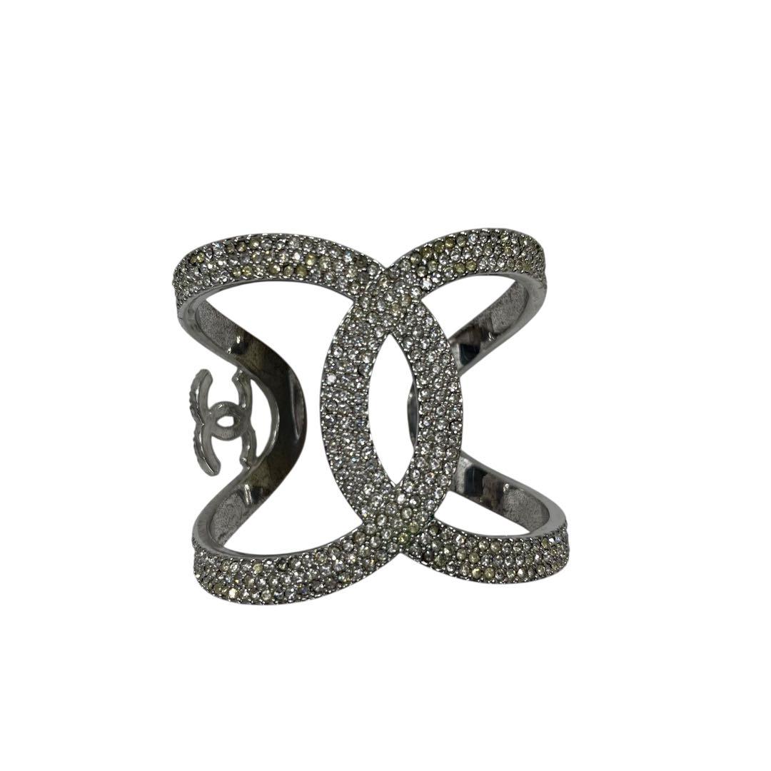 専用‼️CHANEL シャネル　ブレスレット　ココマーク　ライトストーン　バングル