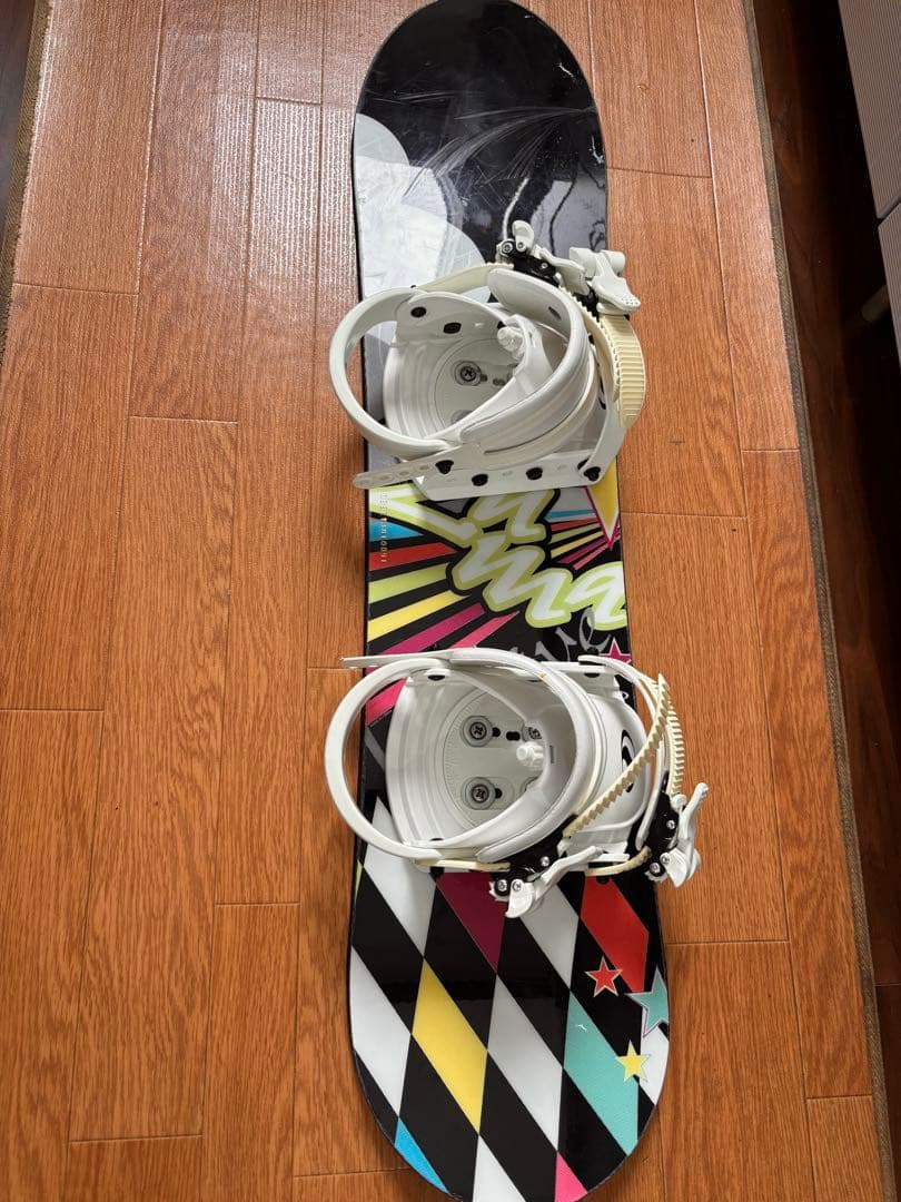 キッズスノーボードとブーツセットZUMA