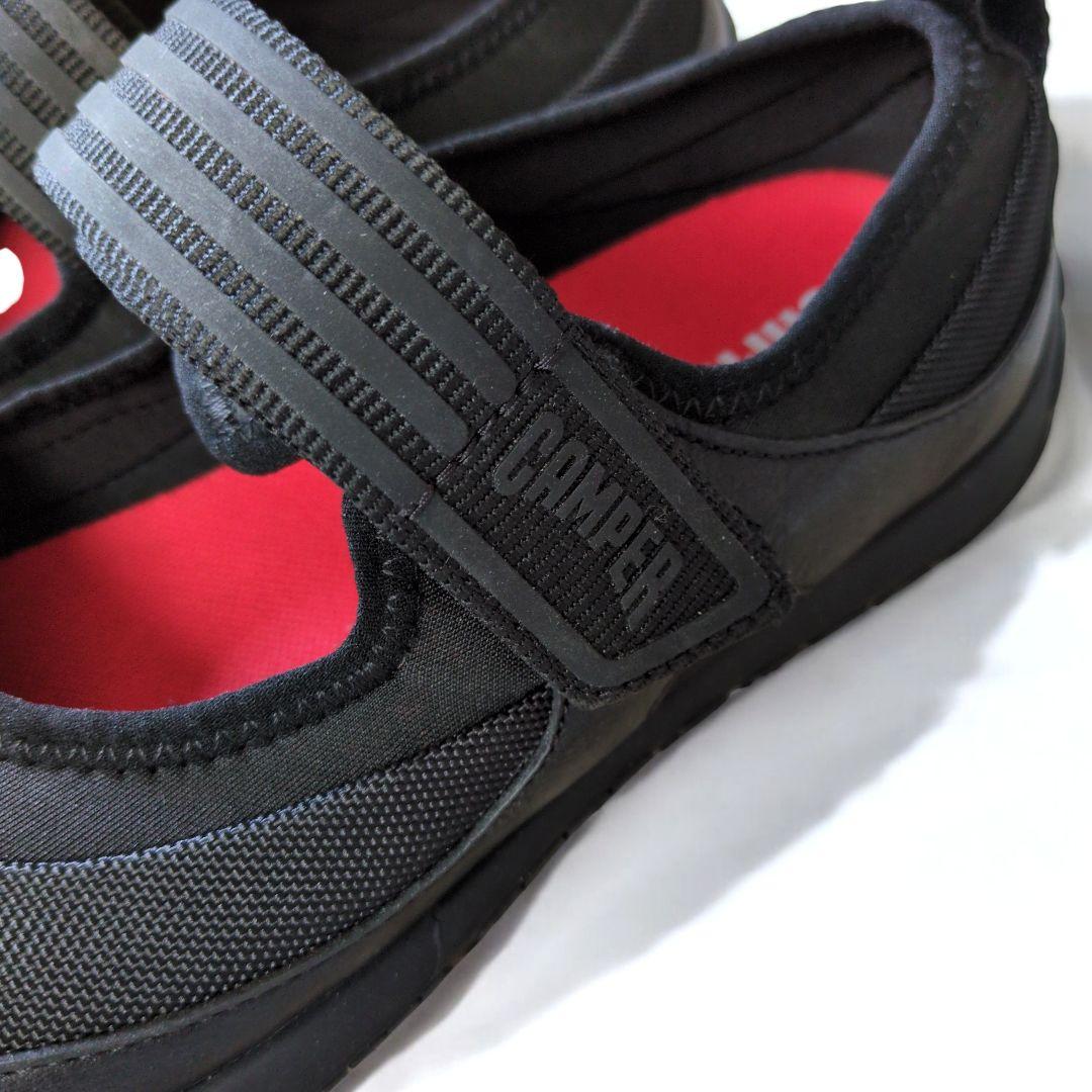 美品 CAMPERカンペール 25.5cm PATH スニーカー ブラック 40