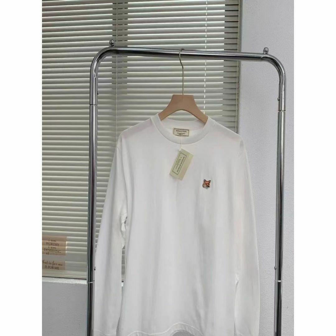 2枚セット メゾンキツネ フォックスヘッドロゴ ロンT 長袖 Lサイズ