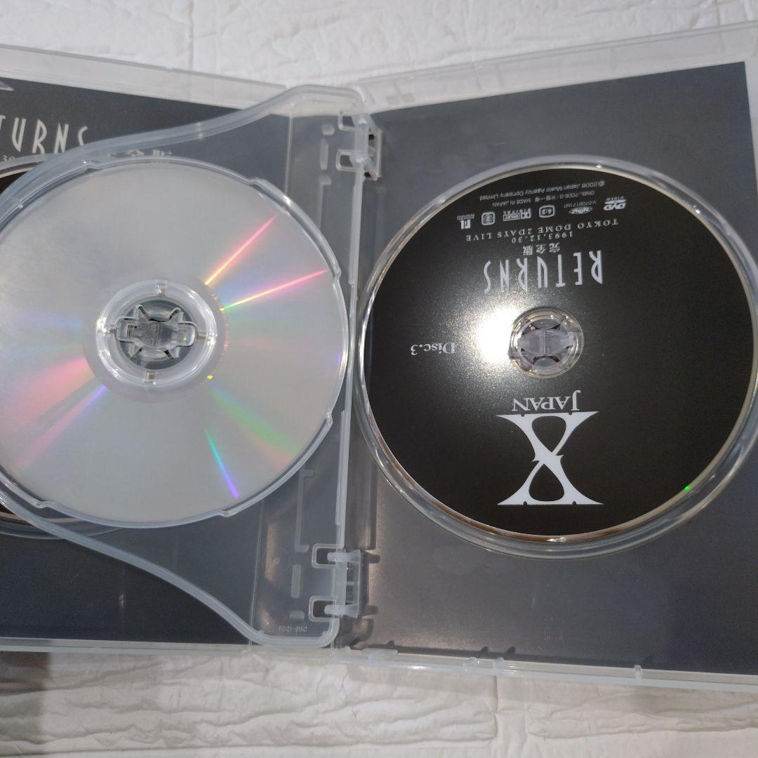 X JAPAN RETURNS DVD　1993年12月30日　31日