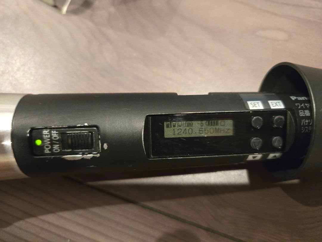 PanasonicRAMSAワイヤレスマイクWX-DT110-K+アンテナセット