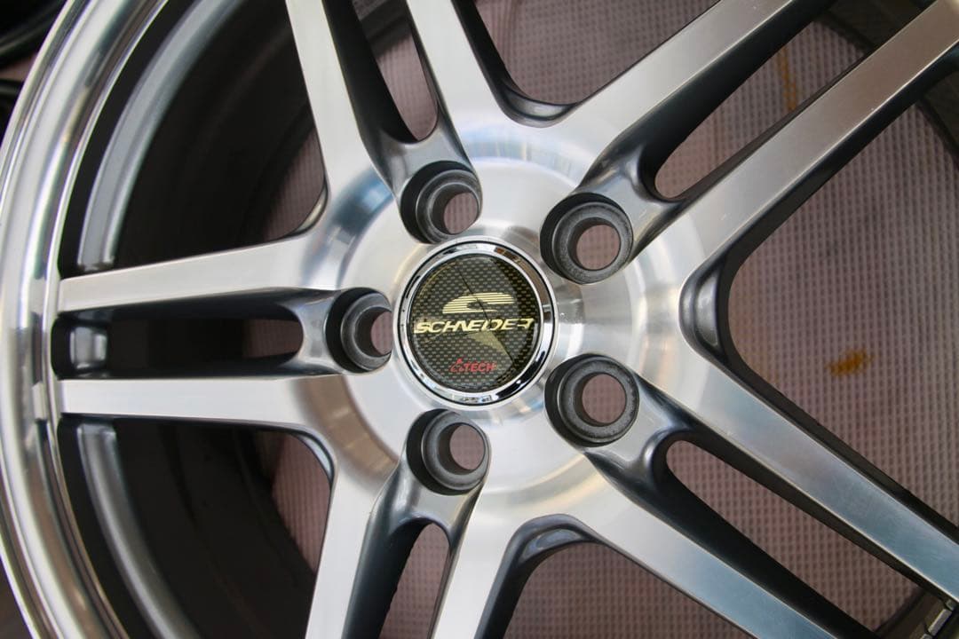 rappy 　エーテック シュナイダー 17インチアルミホイール4本セット