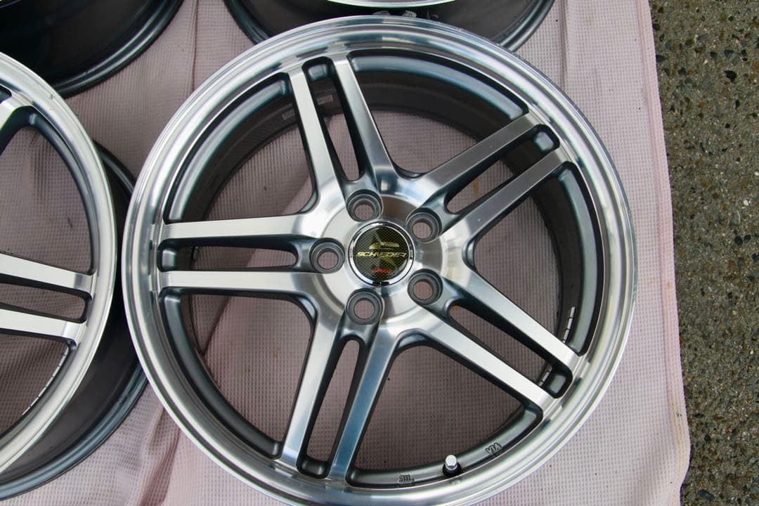 rappy 　エーテック シュナイダー 17インチアルミホイール4本セット