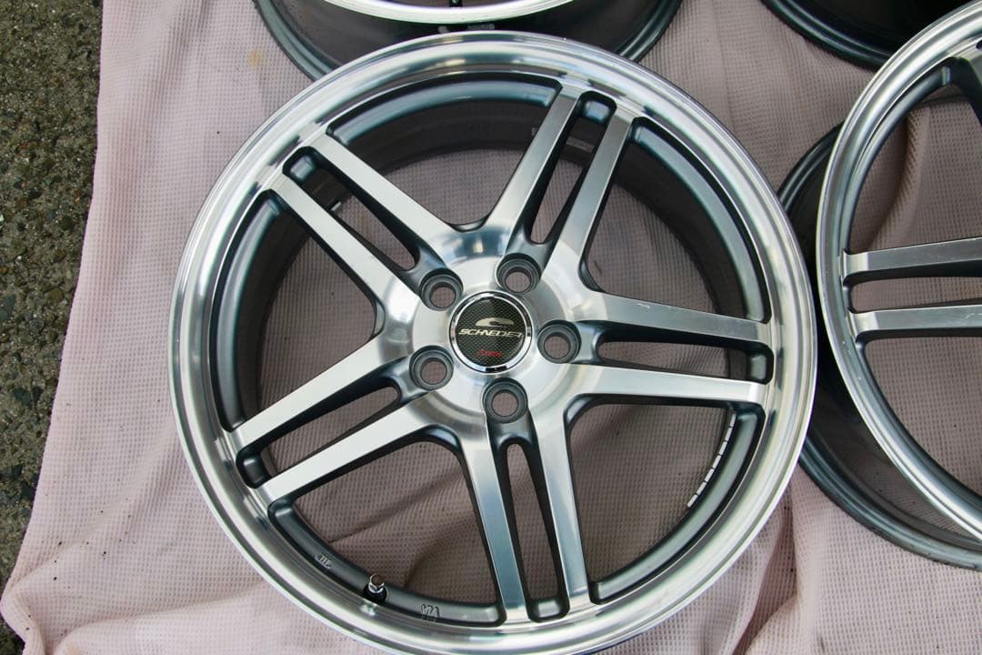 rappy 　エーテック シュナイダー 17インチアルミホイール4本セット