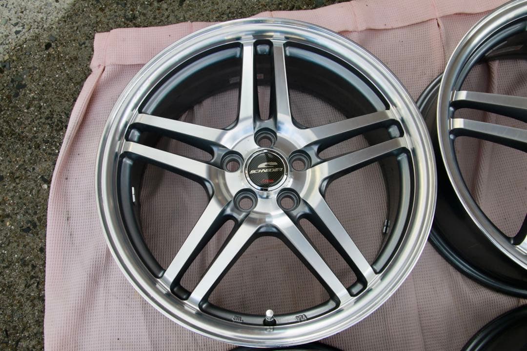 rappy 　エーテック シュナイダー 17インチアルミホイール4本セット