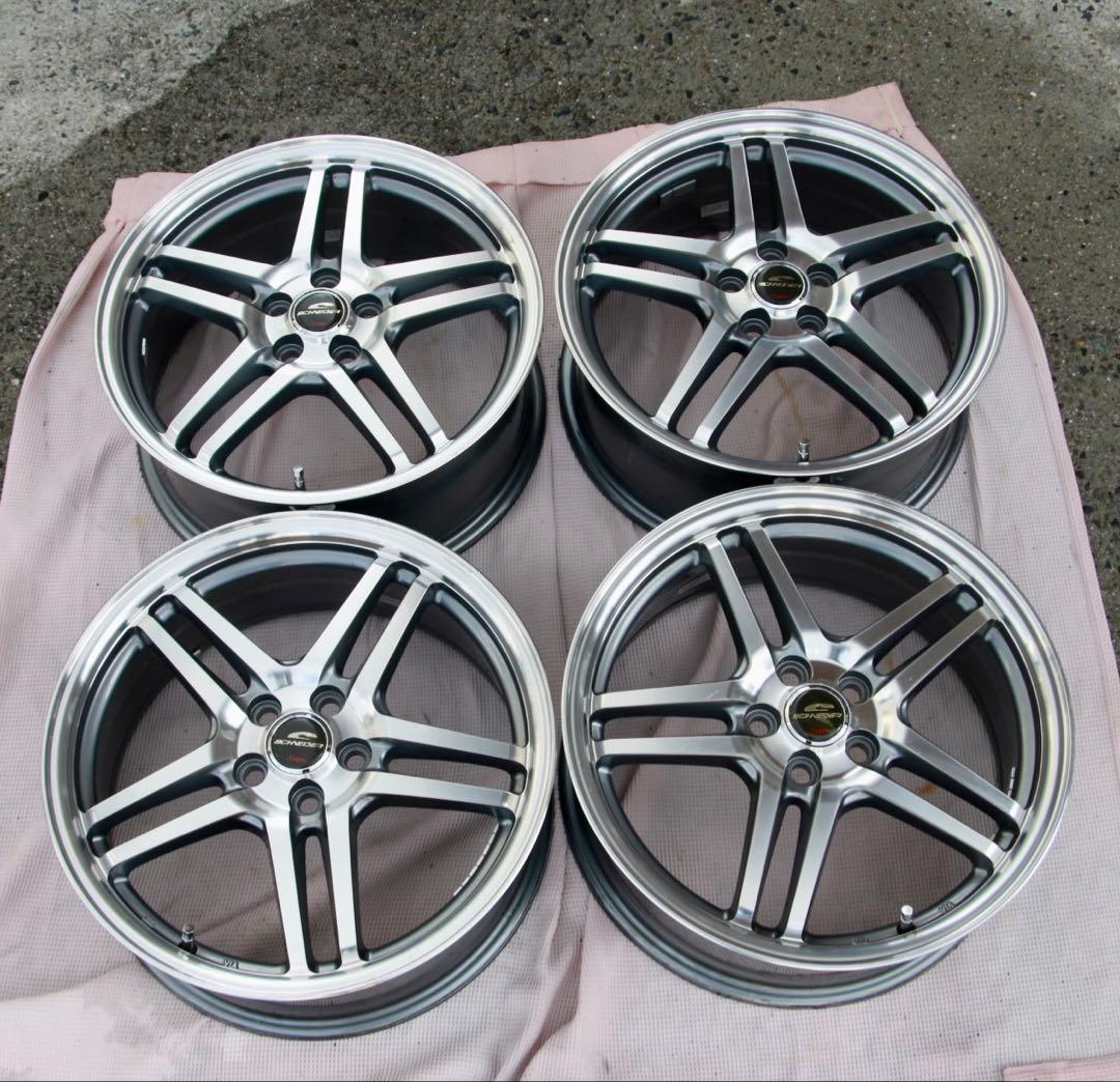 rappy 　エーテック シュナイダー 17インチアルミホイール4本セット