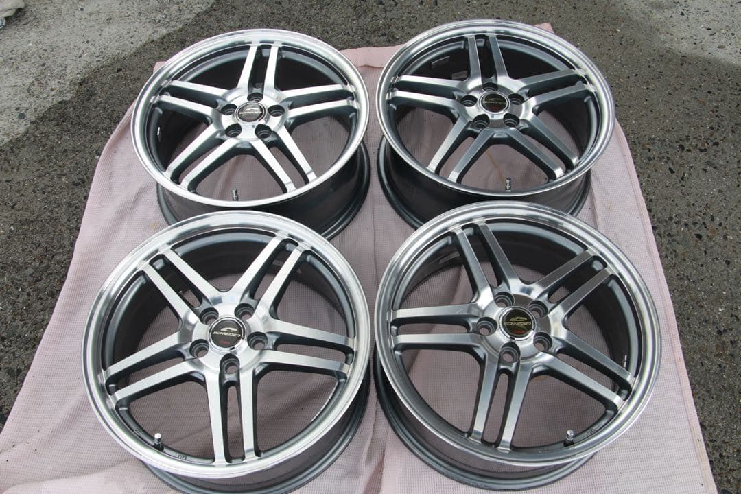 rappy 　エーテック シュナイダー 17インチアルミホイール4本セット