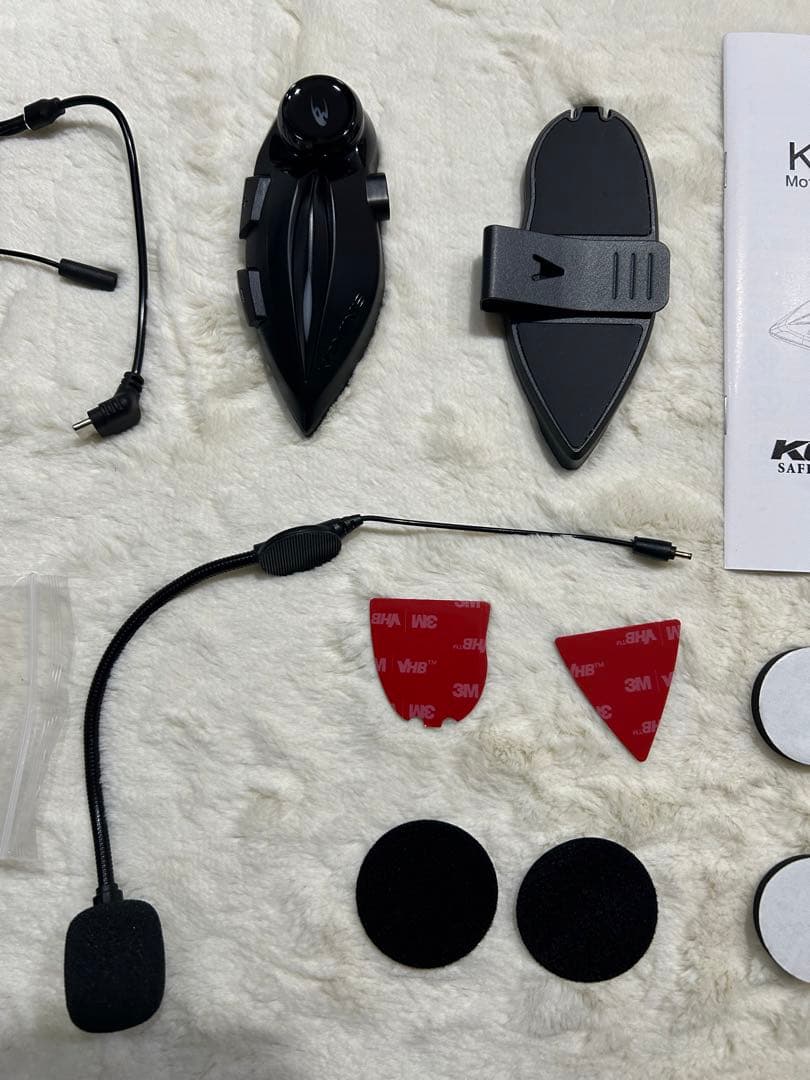 コミネ　KOMINE KK-902 インカム(未使用ですがヘルメットから外し)