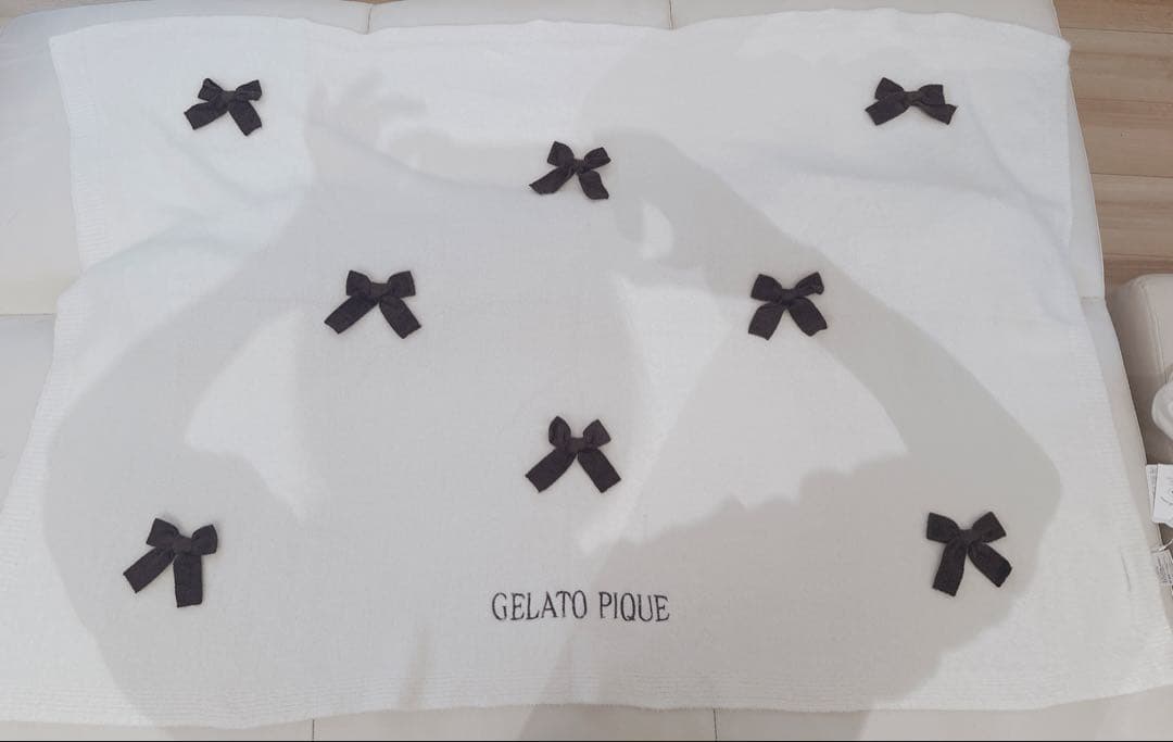 GELATO PIQUE リボンブランケット　タグ付き