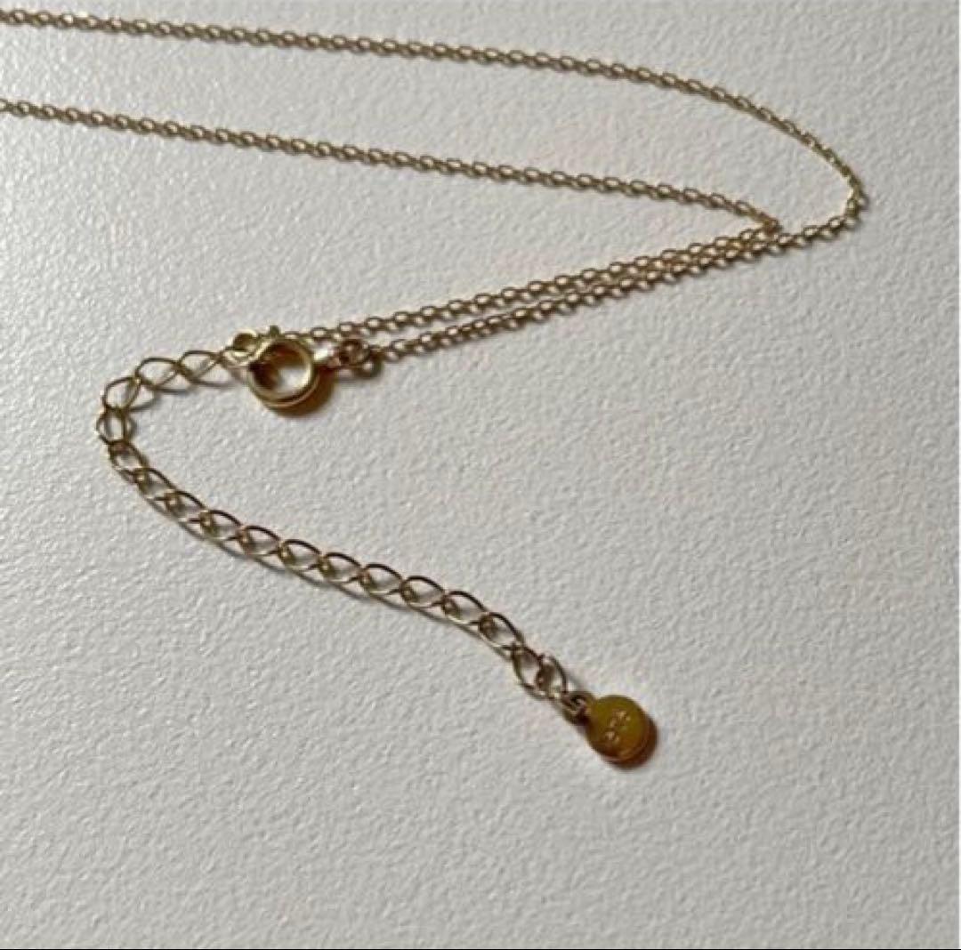 ete K10 ダイヤモンドネックレス