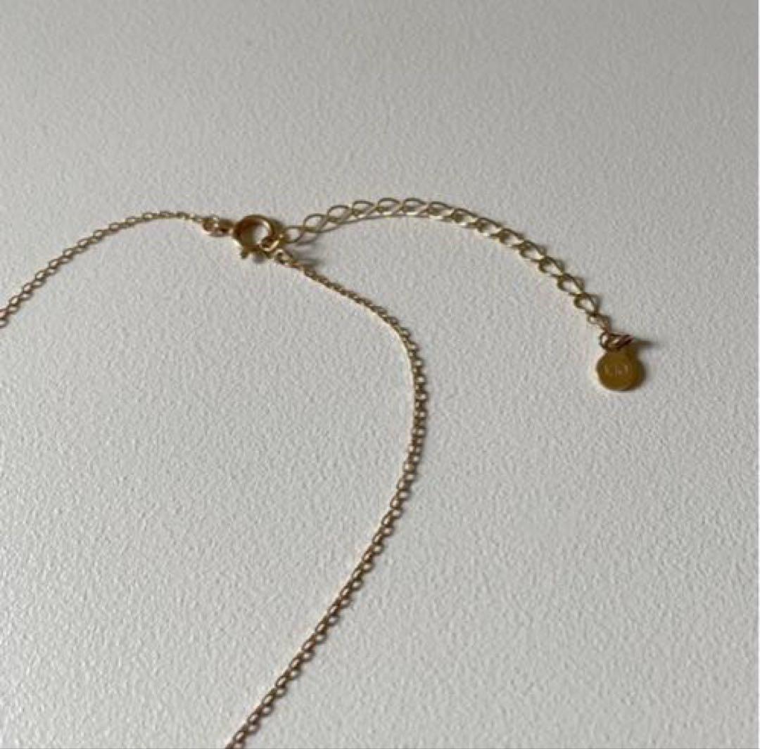 ete K10 ダイヤモンドネックレス