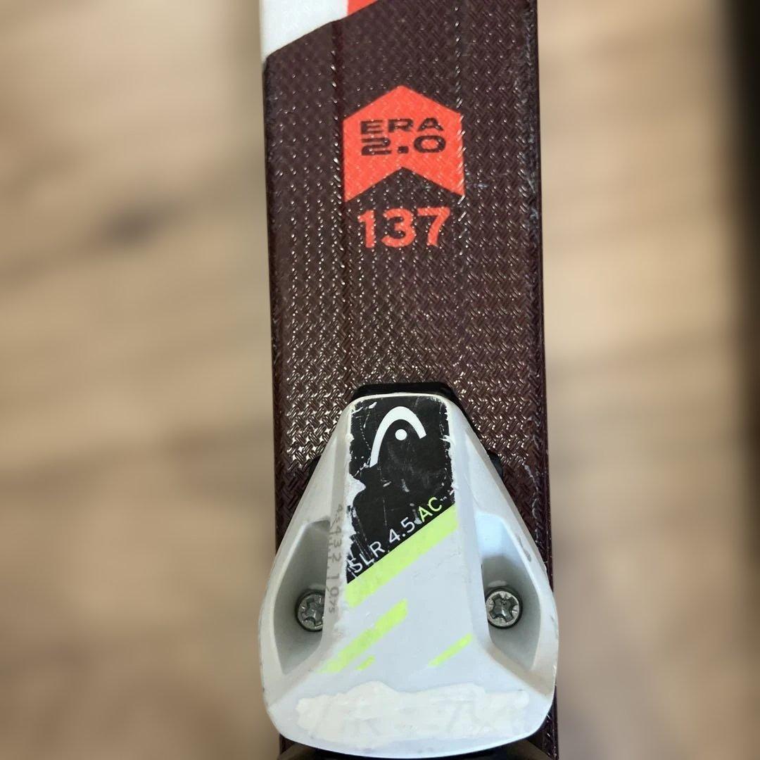 HEAD スキー4点セット ジュニア用 (137cm)