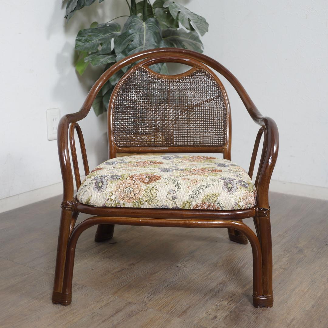 ヨッシー　新品　未使用　アジアンテイスト　籐座椅子