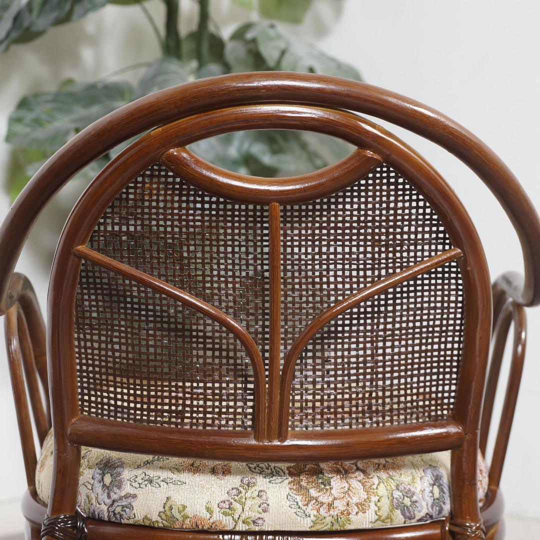 ヨッシー　新品　未使用　アジアンテイスト　籐座椅子