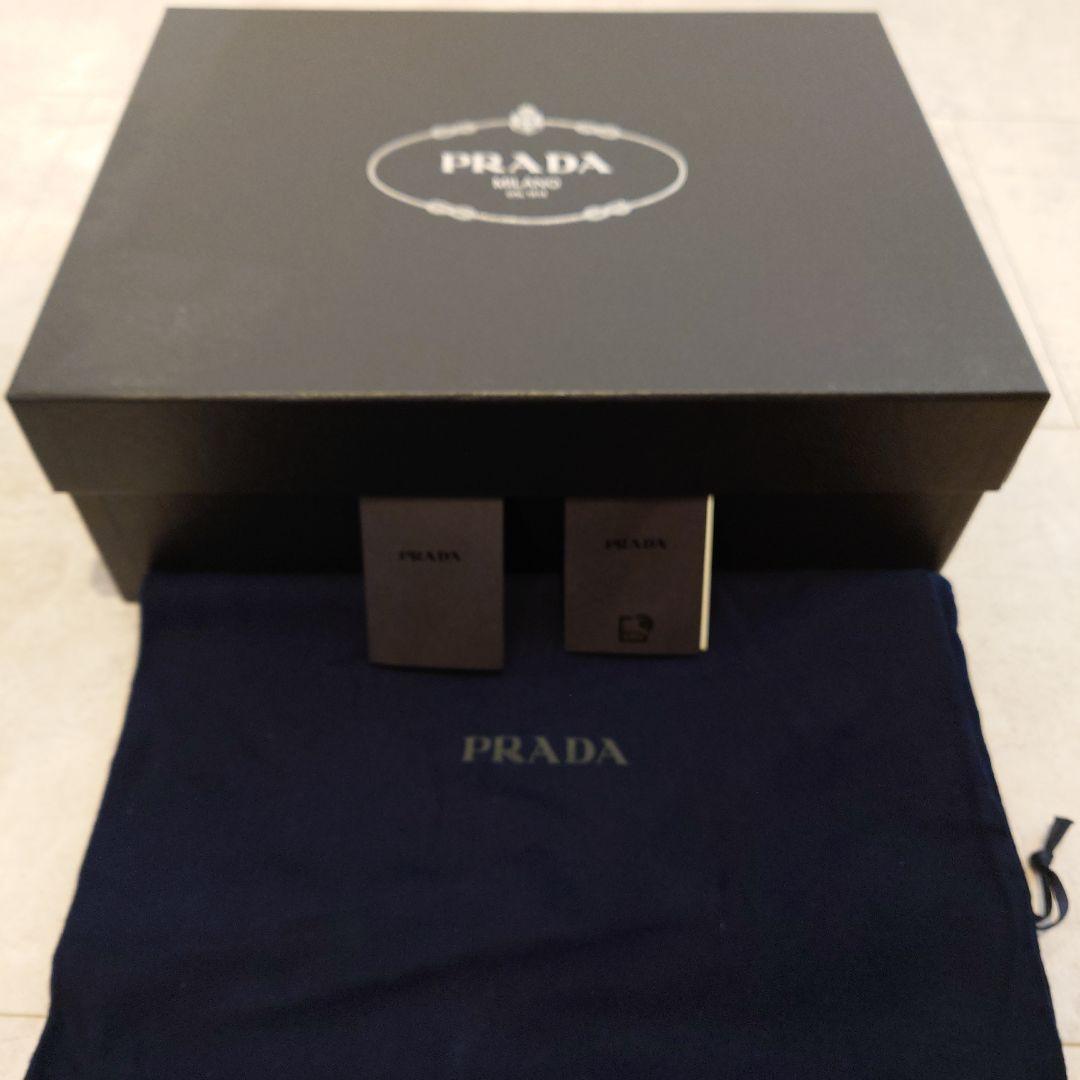 PRADA Diapason 23AW　オペークブラッシュドレザーシューズ