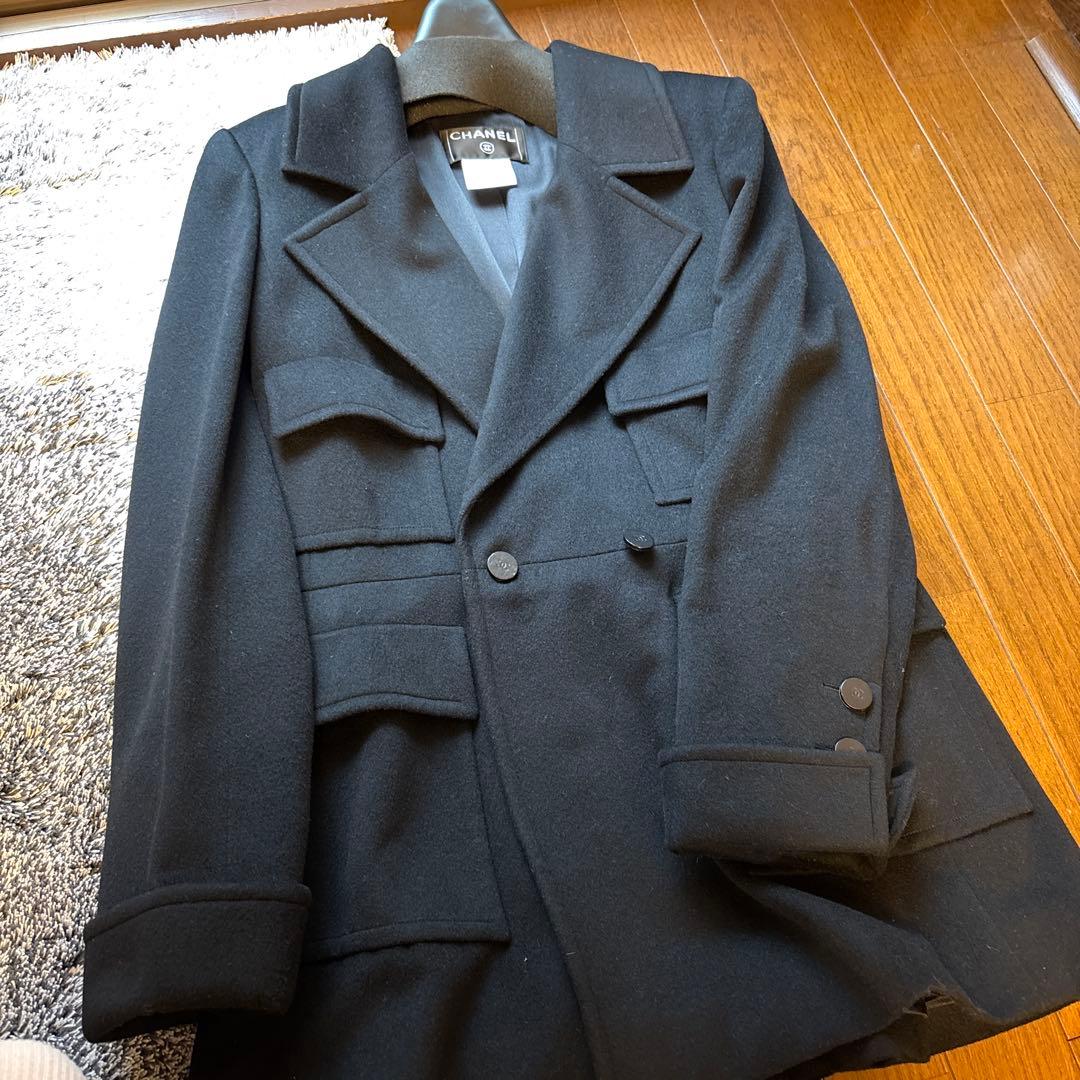 レオンCHANEL ブラック テーラードジャケット値下げ交渉可