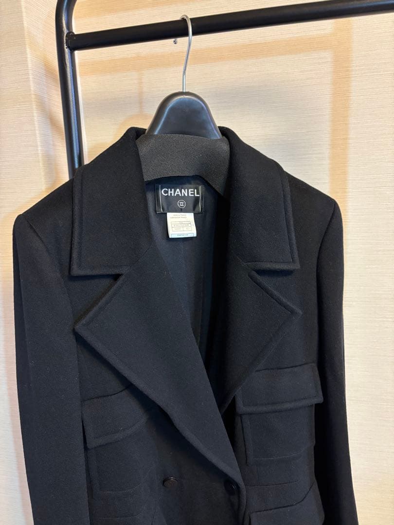 レオンCHANEL ブラック テーラードジャケット値下げ交渉可